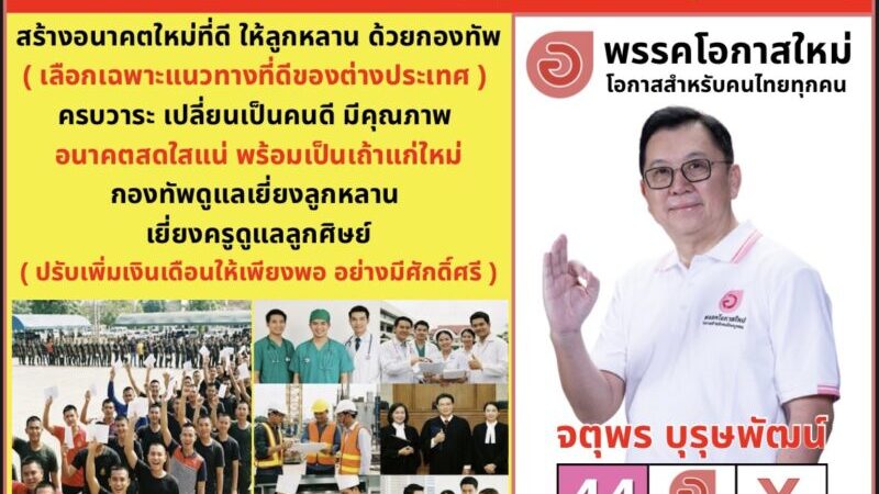 “รื้อระบบที่ดิน คืนศักดิ์ศรีทหาร ผงาด Soft Power ไทยสู่เวทีโลก”