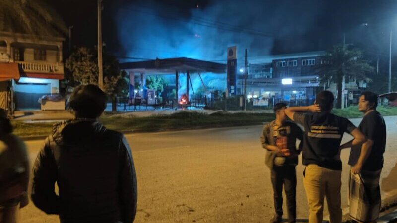 ป่วนใต้รับปี 69! บึ้ม-เผาปั๊ม ปตท. 11 จุดกระจาย 3 จังหวัด “นราฯ-ยะลา-ปัตตานี” เสียหายหนัก