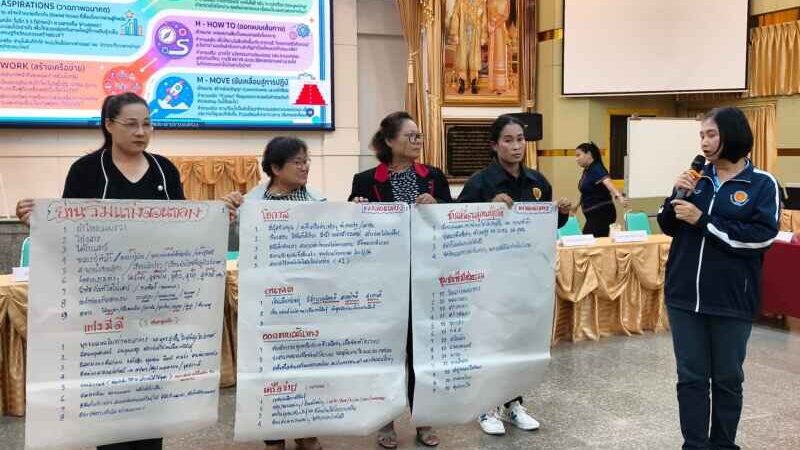 รศ.ดร.มิ่งขวัญ นำทีมวิจัยเปิดเวทีระดมสมอง 4 ย่านวัฒนธรรม